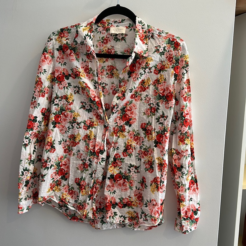 Sézane Pierro Shirt 100% Cotton